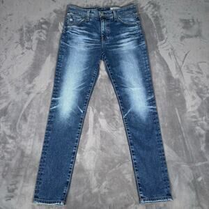 AG Farrah Skinny Ankle Jeans Women’s Size 29R High Rise Stretch Blue